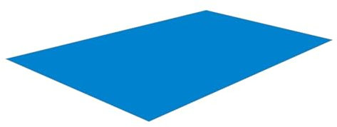 Almohadilla para Piscina Rectangular De Suelo, Manta para Suelo De Piscina Rectangular, Duradera, Resistente Al Agua, Protector De Suelo, Es Adecuado para Piscinas, Hinchables Y Piscinas para Niños