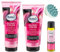 Balea PROFESSIONAL Set of 3: Conditioner Glossy Colour, 200 ml + Shampoo Glossy Colour, 250 ml + Hair Oil Elixir Glossy Colour, 20 ml + Bonus Scalp Massage Brush