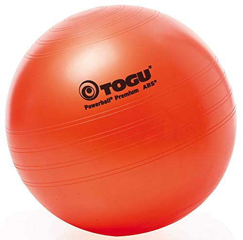 Togu Gymnastikball Powerball Premium ABS (Berstsicher), orange, 65 cm
