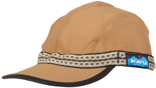 KAVU Unisex Synthetic Strapcap, Pyrite, Large