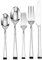 MIKASA 5084212 Rockford 20-Piece 18/10 Stainless Steel Flatware Set