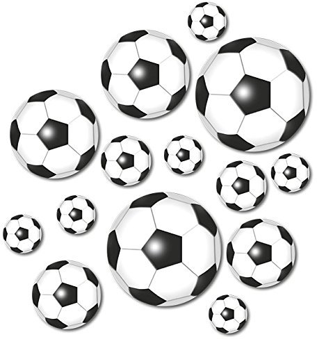 Tischdeko XXL Konfetti Fußballfieber 42-TLG.