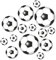 Tischdeko XXL Konfetti Fußballfieber 42-TLG.