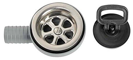 Osculati Ablaufgarnitur m.seitlichem Abfluß 90° Ø 25 mm