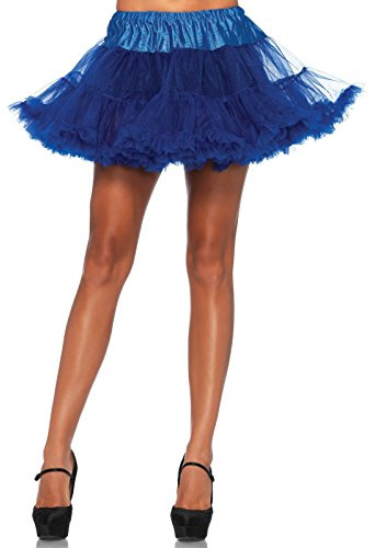 Leg Avenue Best Basic Petticoat, One Size, Royal Blue