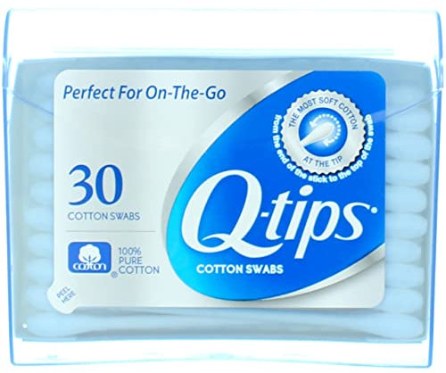 Q-tips Tupfer für Geldbeutel, 30 Stück