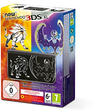 New Nintendo 3DS XL Solgaleo und Lunala Limited Edition