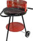 Orework 351445 Barbacoa carbón portátil 50 cm, Rojo/Negro