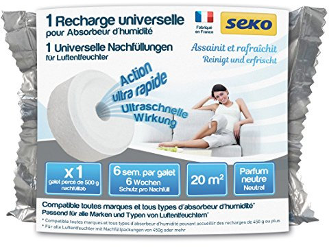 Seko Recharge unitaire galet percé 500g neutre