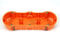 Pawbol Hohlwanddose 3-fach Schalterdose Abzweigdose Hohlraumdose Ø 60 x 45 mm, IP20, orange