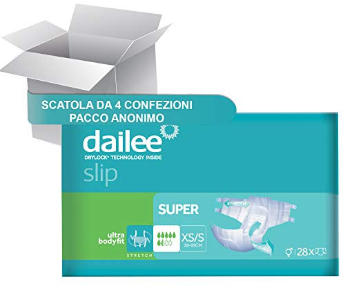 Dailee Slip Super XS/S, 112 Stück
