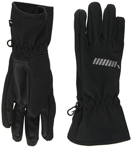 NAME IT Unisex NKNALFA Gloves 1FO Fäustlinge, Schwarz (Black Black), 7 (Herstellergröße: 7)
