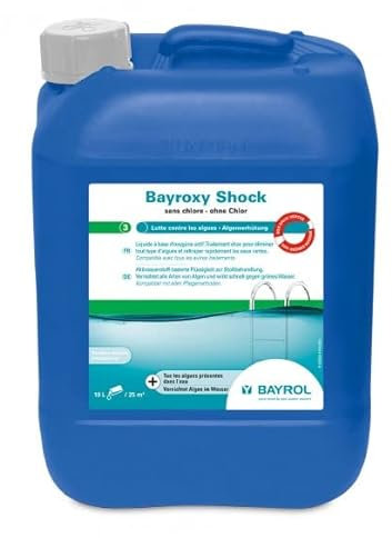 Bayrol Produit d'entretien Piscine - Bayroxy Shock - 10 L de