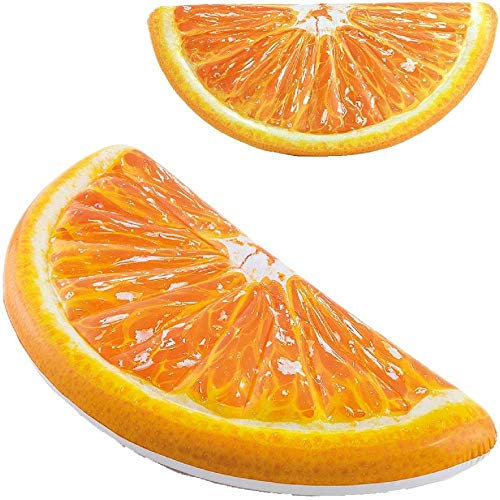 Toyland® Flotteur géant pour Piscine Orange 1,78 m x 85 cm
