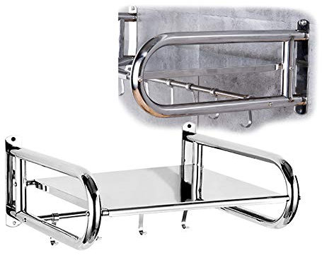 Estanterías para Horno Microondas De Acero Inoxidable, Escuadras Estanterias para Microondas, Soportes para Armario De Cocina De Pared, Fácil Instalación, Fácil De Limpiar