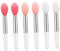 6pcs Lip Gloss Clear Womens Lip Balm Silicone Lip Brush Wands Lip Gloss for Women Makeup Gadgets Lip Plumper Lip Balm for Women Silicone Lip Scrubber Disposable Miss Cosmetic