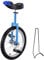 L&WB Einrad Kinder Einrad Höhenverstellbar Unicycle Fahrrad 16 Zoll 18 Zoll 20 Zoll Mit Fahrradständer Und Montagewerkzeugen Beträgt Die Maximale Belastung 150 Kg,Blau,16 inches