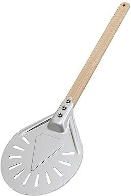 Pelle à Pizza Perforée, Pelle à Pizza en Aluminium, Pelle à Pizza, Utilisé pour Cuire des Pizzas et Retourner des Aliments