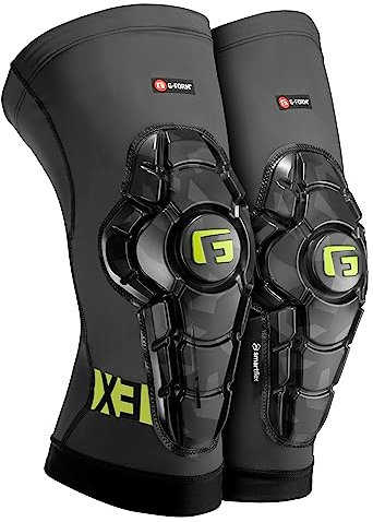 G-Form Pro-X3 Rodilleras para Bicicleta de Montaña para Hombre y Mujer - Mountain Bike y Motocross - Camuflaje/Titanio, Adulto Mediano