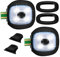 2Pcs USB Rechargeable Light for LED Beanie Hat,Replaceable Headlamp Cap DIY Hat Light for Men and Women