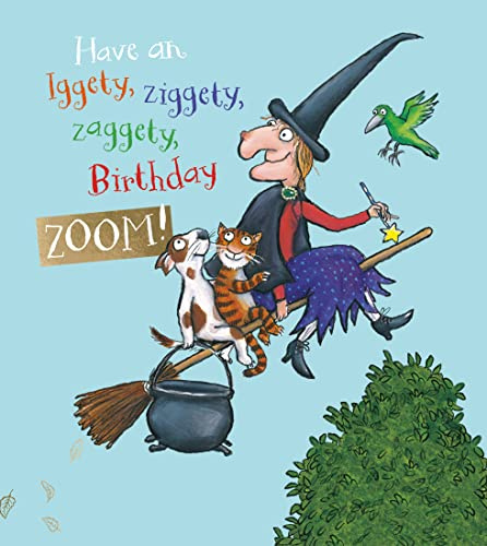 Room on The Broom, Children's Birthday Card, Child Happy Birthday Card Julia Donaldson Stories