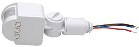 KONTONTY Motion Sensor Led Light Auto On/off Day/night Sensing 180° Coverage Ceiling Light Outdoor/indoor Ac85- Sensor Controller