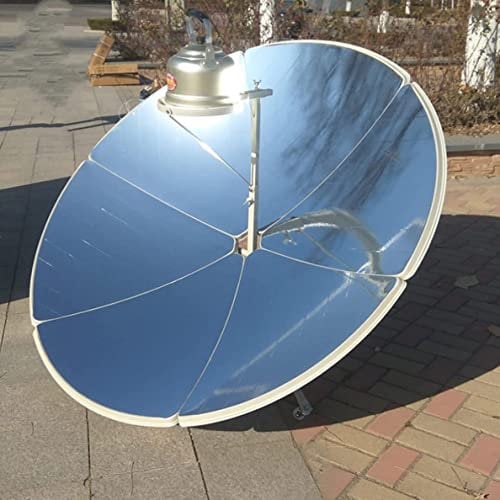 FENGSSLL Kits de Cocina Solar 1800W Cocina Solar parabólica portátil Cocina Solar de concentración Cocina Solar Plegable Horno Solar Hornos al Aire Libre para Barbacoa al Aire Libre Picnic