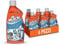 Mr Muscle Löst Haare, Abflussreiniger, Abflussreiniger, stark für Haare und Tierhaare, sicher für Rohre – 6 Stück à 500 ml