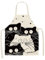 ShopINess Delantales de Cocina Gato para Adultos y Niños para Cocinar en Familia Barbacoas Fiestas Idea Regalo Gato (Gatos Amigos, 68x55 cm)