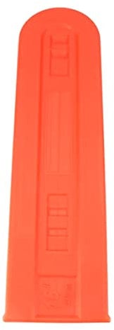 Weduspaty Chainsaw Bar Cover, 16 Inch Chainsaw Bar Cover Plastic Chainsaw Bar Cover Durable Scabbard Guard for Agriculture Supplies Accessories Orange, Chainsaw Chain Cover