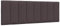 vidaXL Kopfteil-Kissen Hanko Dunkelbraun 120 cm Stoff, Kopfteilkissen, Kopfkissen, Lesekissen, Kopfteilpolster, Rückenkissen, Kissen-Kopfteil