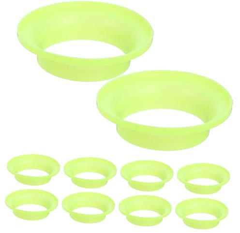 JUMPLAWN 100 Stück Feuerlöscherzubehör UV Geschützte Gläser Schalterverriegelungsschalter Elektrofahrzeugschalter Mit Bohrer Stirnband Kreis Feuerlöscher Retro Aufkleber Kunststoff