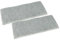 vhbw 2X Rivestimento di Ricambio Compatibile con Vorwerk Folletto VG100+ lavavetri