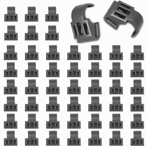 86 Degree Angle Restrictor Restriction Clips (50Pack), Hinge Restrictors for Cabinet Doors, Fit for Face Frame Hinges Kitchen Cabinet Door Restraints EH89