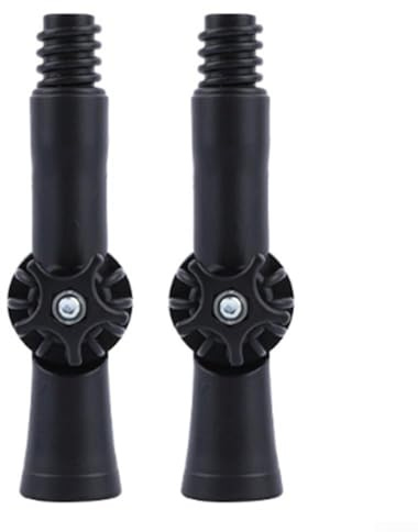 Extension Rods Angle Adapter, 2 Pack Rods Angle Adapter ABS 360-degree Rotating Joint Adapter Locking Adjustable For Mop Handles(1)