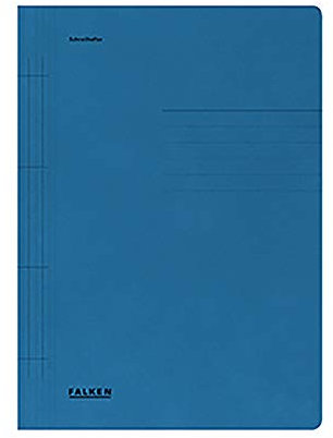 Karton-Schnellhefter, A4, Abheftvorrichtung, Beschriftungsfeld, 250, blau