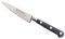 K SABATIER - Office 10 Cm Gamme Authentique - Acier Inoxydable - Manche Noir - 100% Forge - Entièrement Fabrique en France