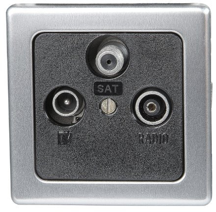 Kopp 915920086 Vision Antennensteckdose TV/RF/SAT