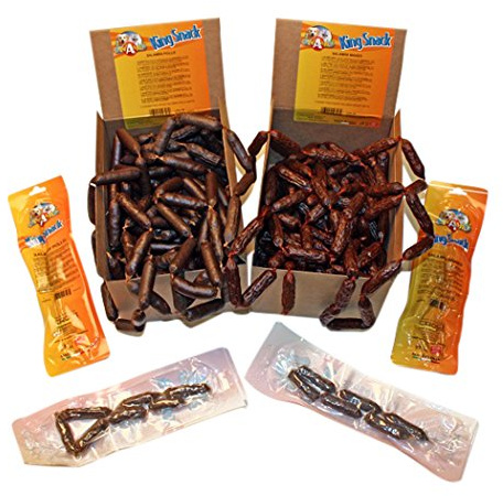 CROCI King Snack Rindersalami-Display für Hunde, 12 Stück