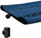 Frogger Golf Handtuch Waffle Trax Mikrofaser mit Tasche Latch-it, TRAX Towel with Bag Latch-It - Blue/Black, blau/schwarz, 20 x 24