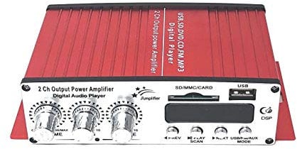 TEMPO DI SALDI Amplificatore Audio 2 Canali Stereo Ingresso USB SD Card Reader Con Telecomando