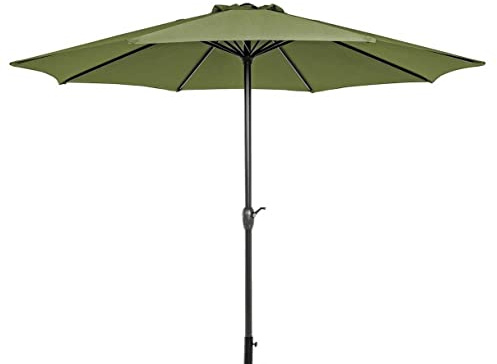 BIZZOTTO Parasol Kalife Rond diamètre 2.7 m Vert Olive