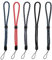 GORILLAPLANET 7 x Adjustable Hand Wrist Straps Lanyard Nylon compatible with Phone, Camera, GoPro, PSP, Flashlight, Keychains