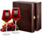 Maverton Avant-Garde 2 Weingläser mit Gravur - 2er Weingläser Set - 490 ml - personalisiert - Rotweinglas Weißweinglas - Geschenk Hochzeit Hochzeitstag Paar Eltern - Initialen