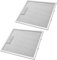 vhbw 2x Filtro metálico de grasa reemplaza Fagor KE0001781 para campana extractora - 30,4 x 26,8 x 1,2cm metal