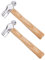 PH PandaHall 2 pz Martello con Penna A Sfera Martello In Acciaio Al Carbonio Martello per Gioielli In Metallo Martello A Doppia Faccia Portatile per Officina Domestica Riparazione Stampaggio, 15.5 cm