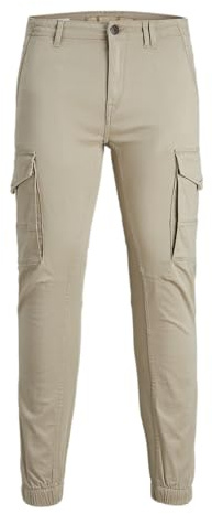 JACK & JONES Male Cargo-Hose Plus Size Slim Tapered Fit Cargo-Hose