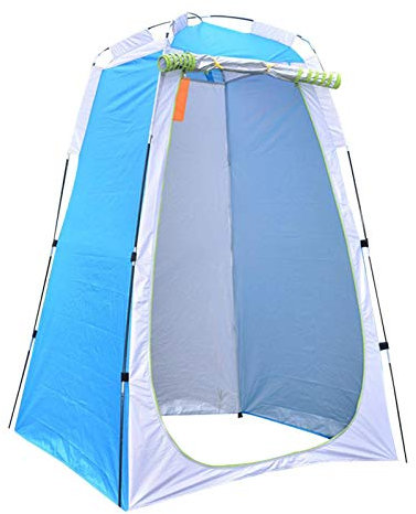 GIMOCOOL Umkleidezelt Toilettenzelt, Camping Duschzelt, Mobile Outdoor Privatsphäre WC Zelt, Lagerzelt für Camping & Beach mit Tragetasche