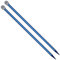 Coopay Aluminium Stricknadeln 10 mm - 35cm Lange Gerade Nadeln für Anfänger und Profis - Metall Nadeln für Pullover, Decken, Große Projekte