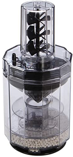 Buffny Fischhocker-Saugsammler für Aquarium,Automatischer Fischkot Filter,Multifunktional,Einfache Bedienung,Überlaufschutz,Groß Volumen,Erhöht Sauerstoff,für Zuhause und Büro-Triple Impeller